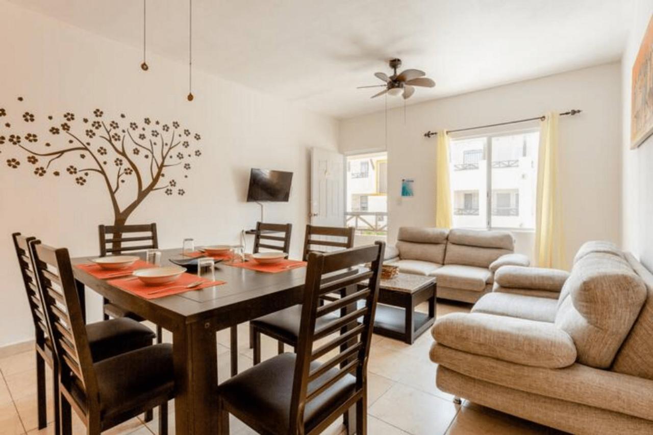 Apartamento En Fraccionamiento Privado 6 Personas Con Piscina Cerca De La Playa 신데 델 카르멘 외부 사진